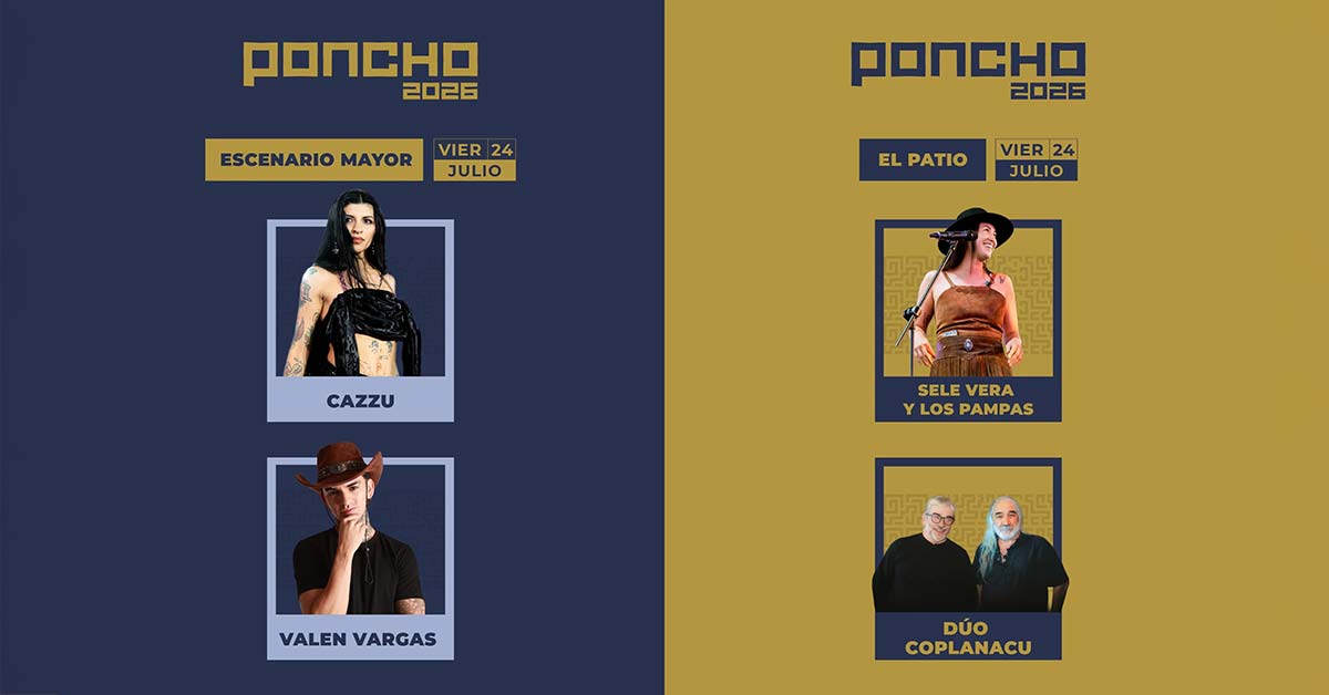 Grilla Fiesta Poncho - DIA 8